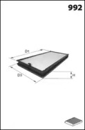 LUCAS FILTERS lfcp154 -  Фильтр воздуха в салоне